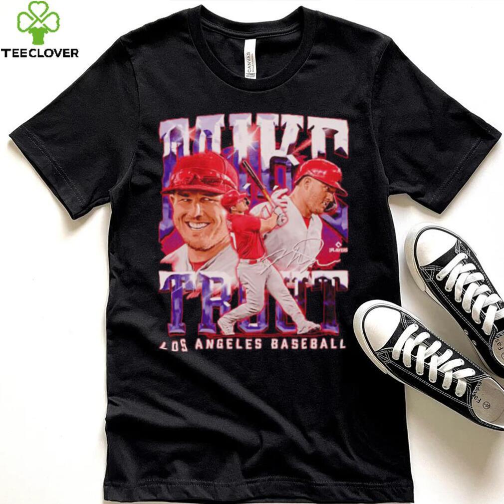 Mike Trout Los Angeles A Vintage Baseball Shirt Mike Trout Los Angeles A Vintage Baseball Shirt