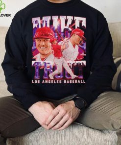 Mike Trout Los Angeles A Vintage Baseball Shirt 2 Mike Trout Los Angeles A Vintage Baseball Shirt