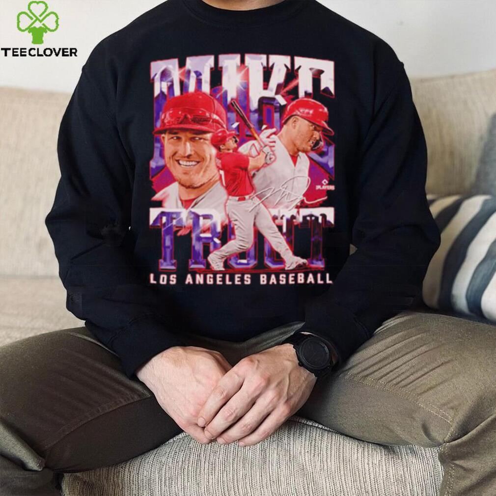 Mike Trout Los Angeles A Vintage Baseball Shirt Mike Trout Los Angeles A Vintage Baseball Shirt