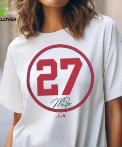 Mike Trout Number Circle #27 Tee Los Angeles Angels hoodie, sweater, longsleeve, shirt v-neck, t-shirt