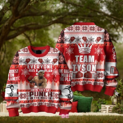 Mike Tyson Christmas Special Ugly Sweater