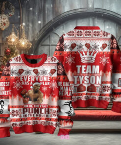 Mike Tyson Christmas Special Ugly Sweater