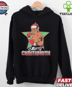 Mike Tyson Merry Chrithmuth Santa Christmas T shirt