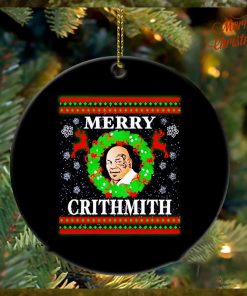 Mike Tyson Merry Crithmith Christmas ornament