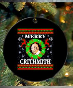 Mike Tyson Merry Crithmith Christmas ornament