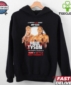 Mike Tyson Vs Jake Paul Live On Nerflic Friday November 15, 2024 Shirt
