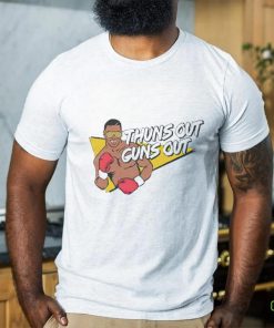 Mike Tyson thuns out guns out shirt