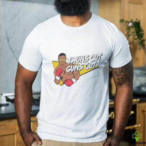 Mike Tyson thuns out guns out shirt