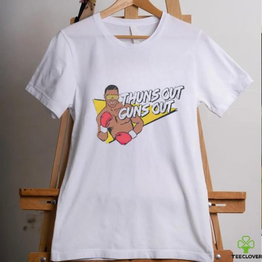 Mike Tyson thuns out guns out shirt