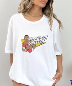 Mike Tyson thuns out guns out shirt