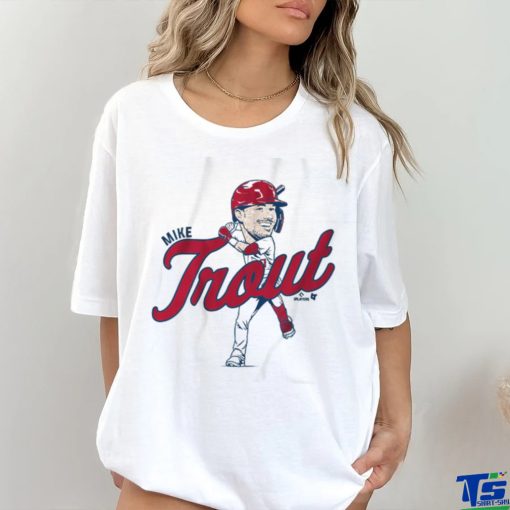 Mike trout caricature shirt