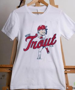 Mike trout caricature shirt