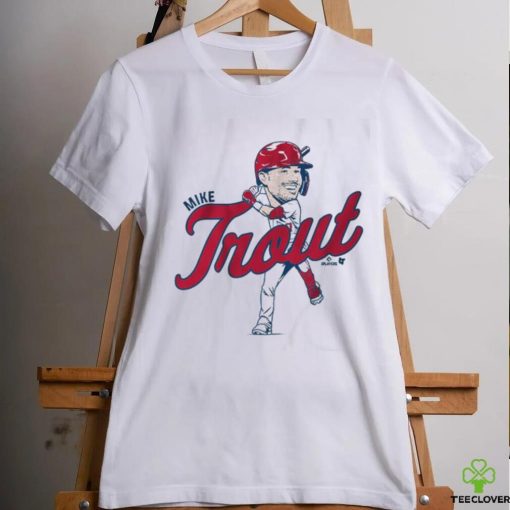 Mike trout caricature shirt