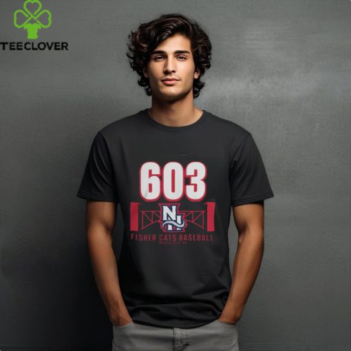 Milb Store New Hampshire Fisher Cats Nh 603 All Day Black Official T Shirt