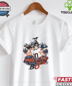 Mile High Bo Nix Football Design shirt