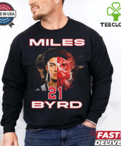 Miles Byrd 21 San Diego State Aztecs men’s basketball graphic shirt