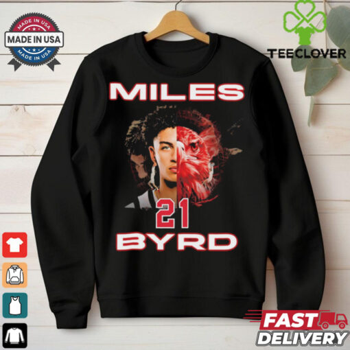 Miles Byrd 21 San Diego State Aztecs men’s basketball graphic shirt