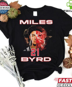 Miles Byrd 21 San Diego State Aztecs men’s basketball graphic shirt