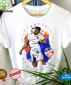 Miles Robinson FC Cincinnati player sketch logo shirt
