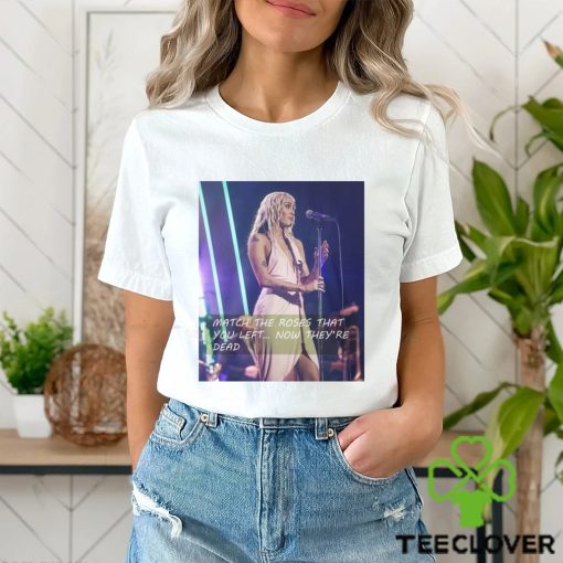 Miley Cyrus Flowers Music T Shirt