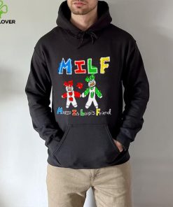 Milf Mario and luigi’s friend hoodie, sweater, longsleeve, shirt v-neck, t-shirt