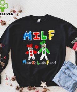 Milf Mario and luigi’s friend hoodie, sweater, longsleeve, shirt v-neck, t-shirt