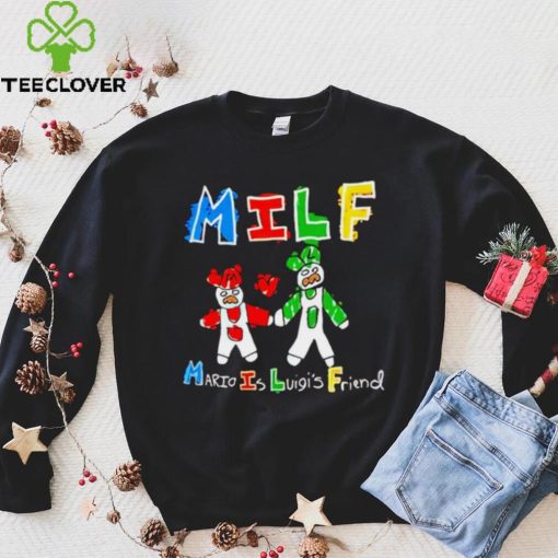 Milf Mario and luigi’s friend hoodie, sweater, longsleeve, shirt v-neck, t-shirt