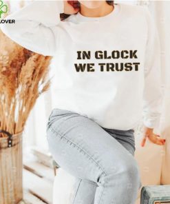 Military Glock Graphic Tee In Glock We Trust Yellow T Shirt