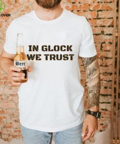 Military Glock Graphic Tee In Glock We Trust Yellow T Shirt