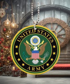 Military US Army 2023 Holiday Christmas Decorations Ornament