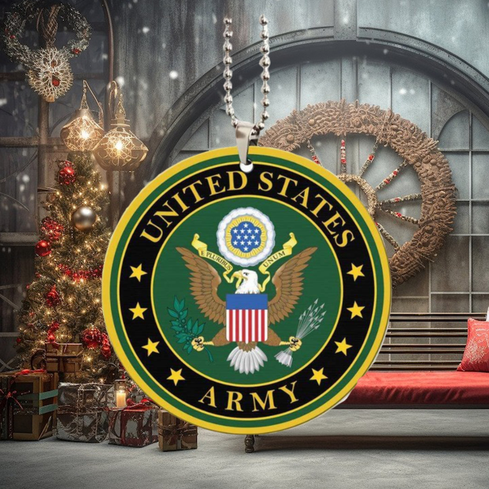 Military US Army 2023 Holiday Christmas Decorations Ornament Military US Army 2023 Holiday Christmas Decorations Ornament