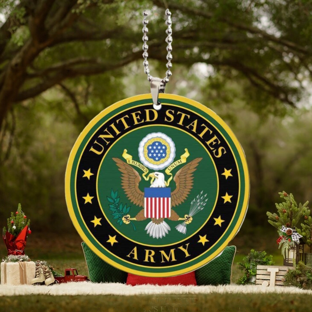 Military US Army 2023 Holiday Christmas Decorations Ornament Military US Army 2023 Holiday Christmas Decorations Ornament