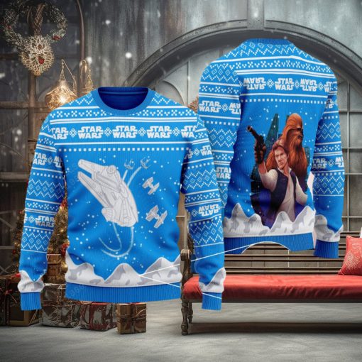 Millennium Falcon Ugly Christmas 3D Sweater For Men And Women