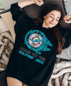 Millennium Falcon come to the Dolphins’ side hoodie, sweater, longsleeve, shirt v-neck, t-shirt