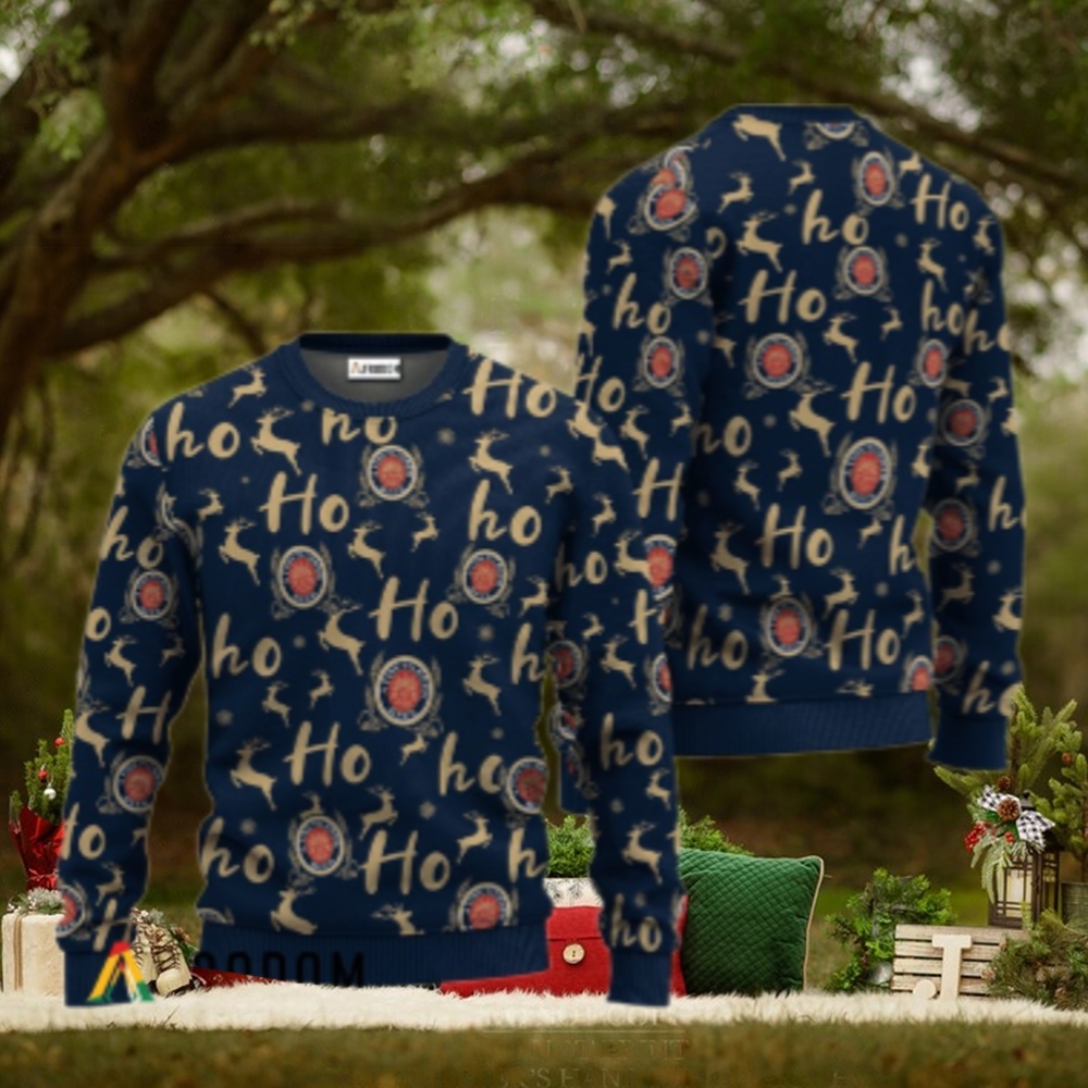Miller Lite Ho Ho Ho Christmas Sweater Miller Lite Ho Ho Ho Christmas Sweater