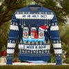Broncos Jack Skellington Halloween Knitted Ugly Christmas Sweater