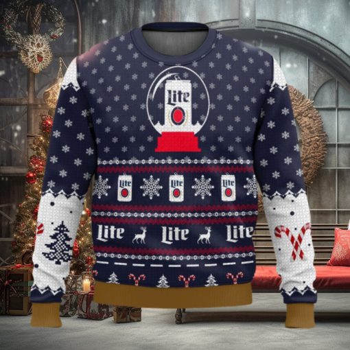 Miller Lite Mario Ugly Christmas Sweater