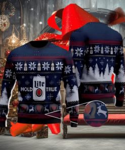 Miller Lite Ugly Beer Christmas Sweater Nice Gift For Everyone