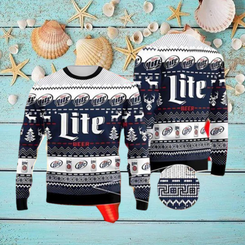 Miller Lite Ugly Sweater Nice Gift For Everyone Miller Lite Ugly Sweater Nice Gift For Everyone