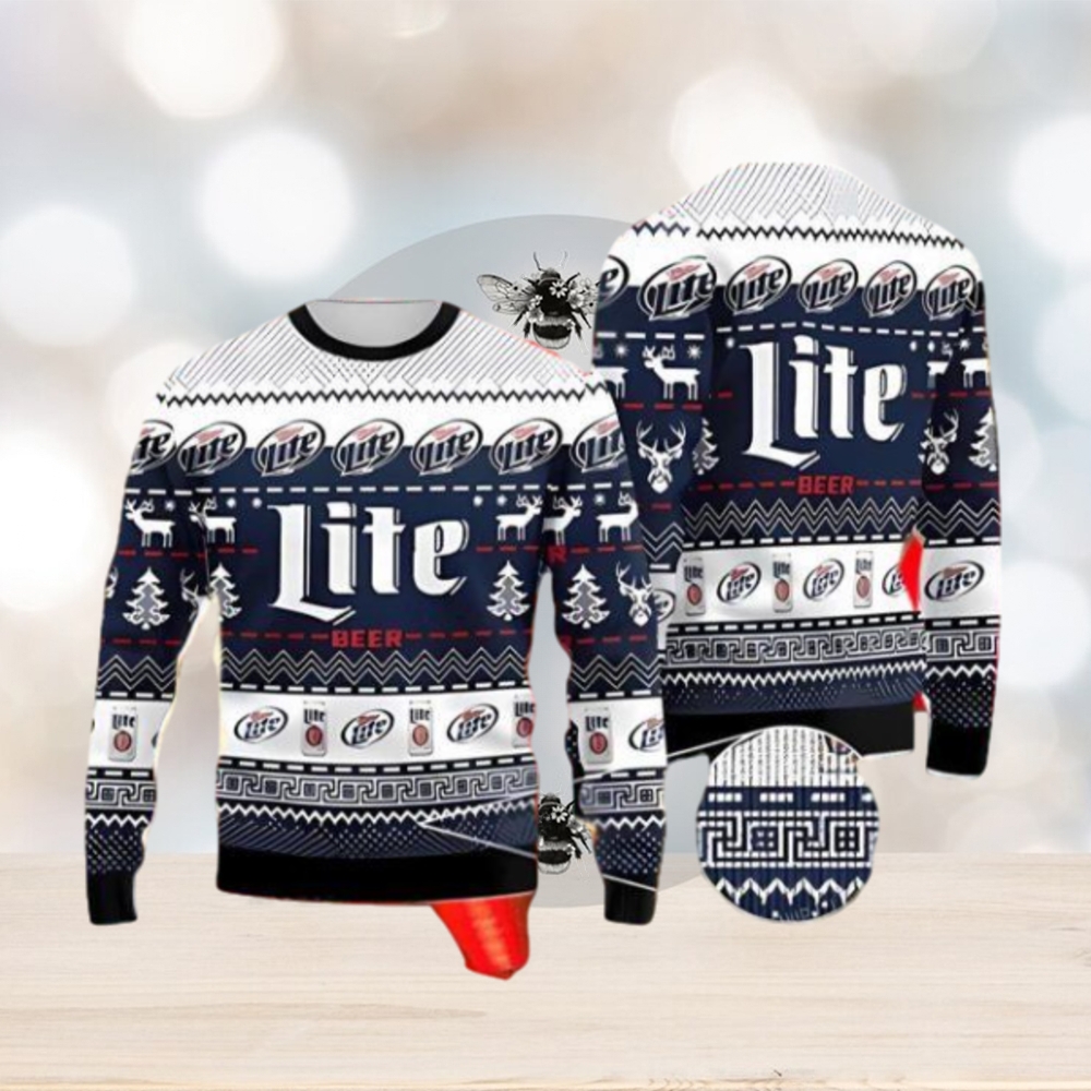 Miller Lite Ugly Sweater Nice Gift For Everyone Miller Lite Ugly Sweater Nice Gift For Everyone