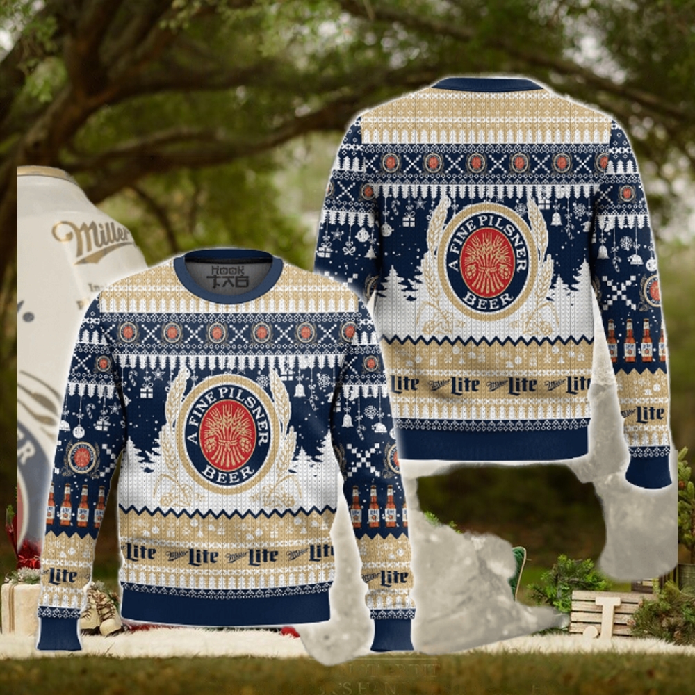 Miller Lite Ugly Sweater Miller Lite Ugly Sweater