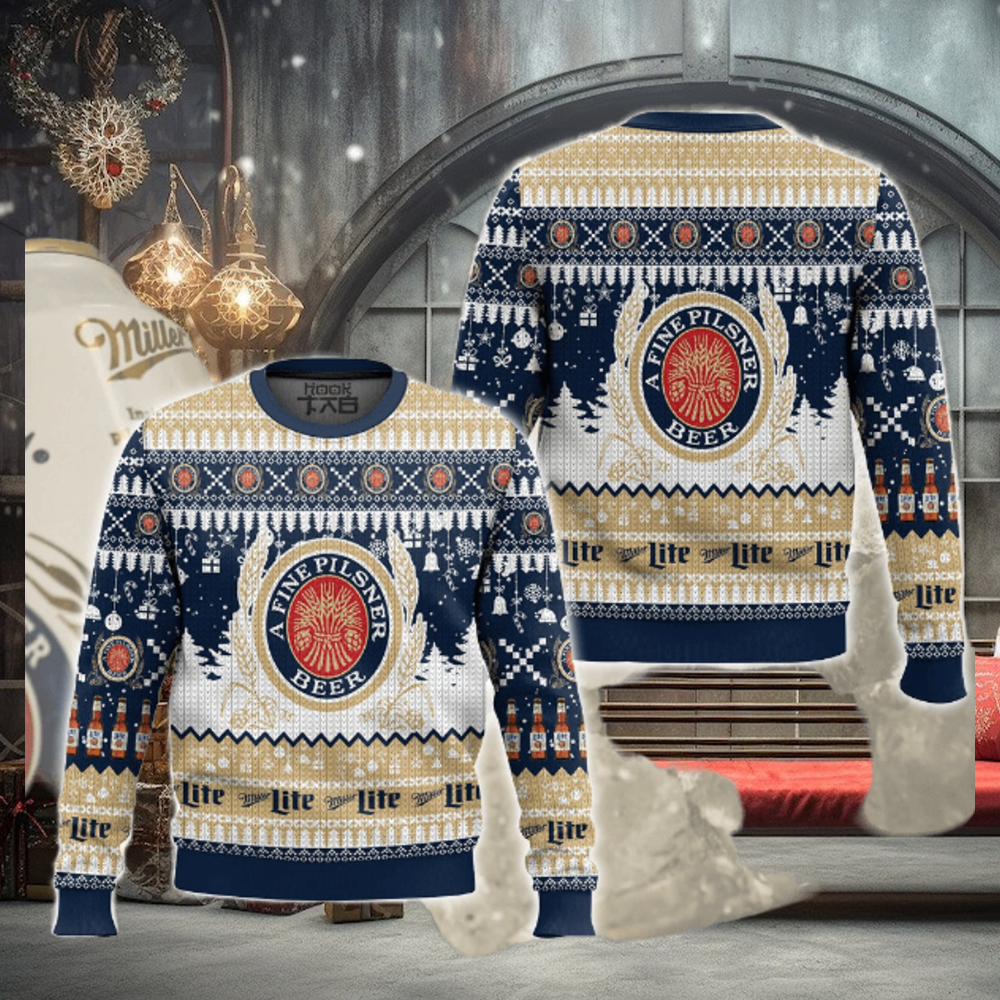Miller Lite Ugly Sweater Miller Lite Ugly Sweater