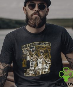 Miller Moments Indiana Pacers 2005 1987 Shirt