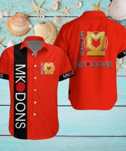 Milton Keynes Dons 2024 Hawaiian Shirt And Short