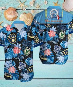 Milwaukee All Over Printed Hawaiian Shirt For Fans