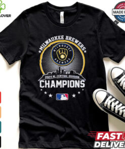 Milwaukee Brewer MLB 2024 NL Central Division Champions shirt