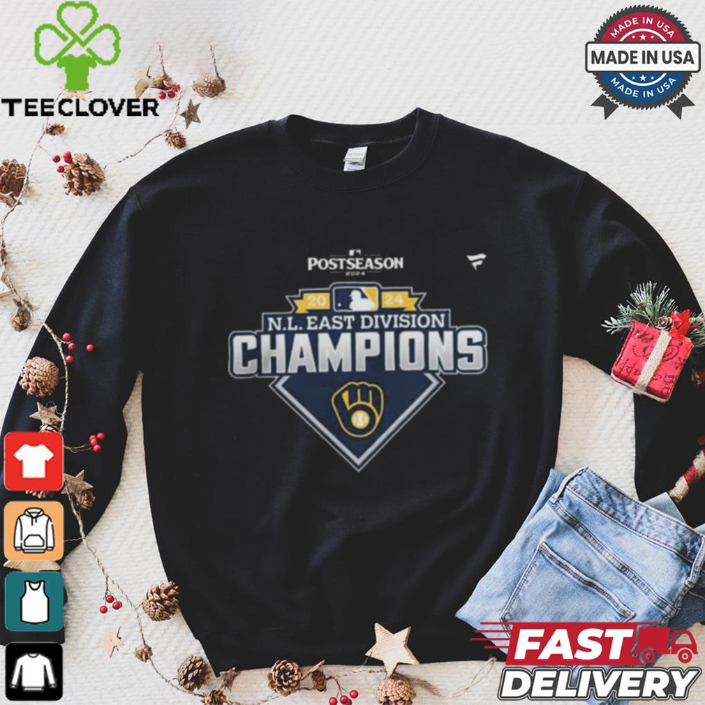 Milwaukee Brewers 2024 NL Central Division Champions Shirt Milwaukee Brewers 2024 NL Central Division Champions Shirt