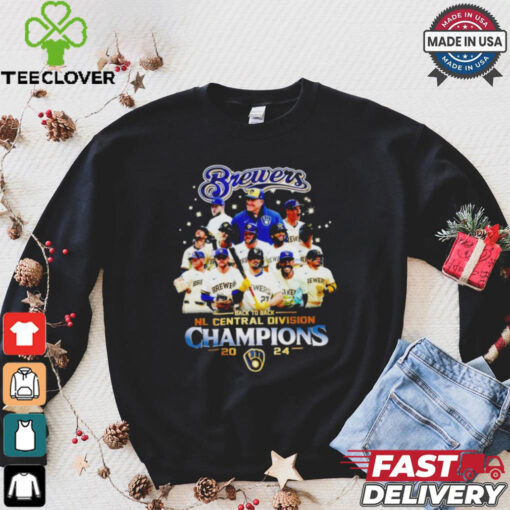 Milwaukee Brewers Back To Back NL Central Division Champions 2024 T Shirt