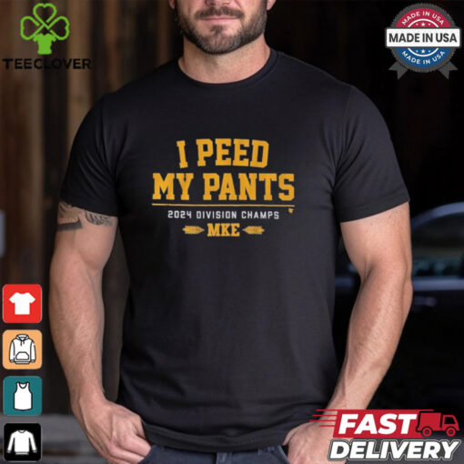 Milwaukee Brewers Baseball I Peed My Pants 2024 Division Champs MKE T shirts