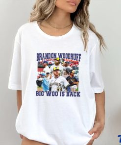 Milwaukee Brewers Brandon Woodruff big Woo is back shirt